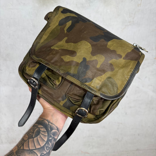 Chrome Hearts Camouflage Leather Gunslinger Messenger