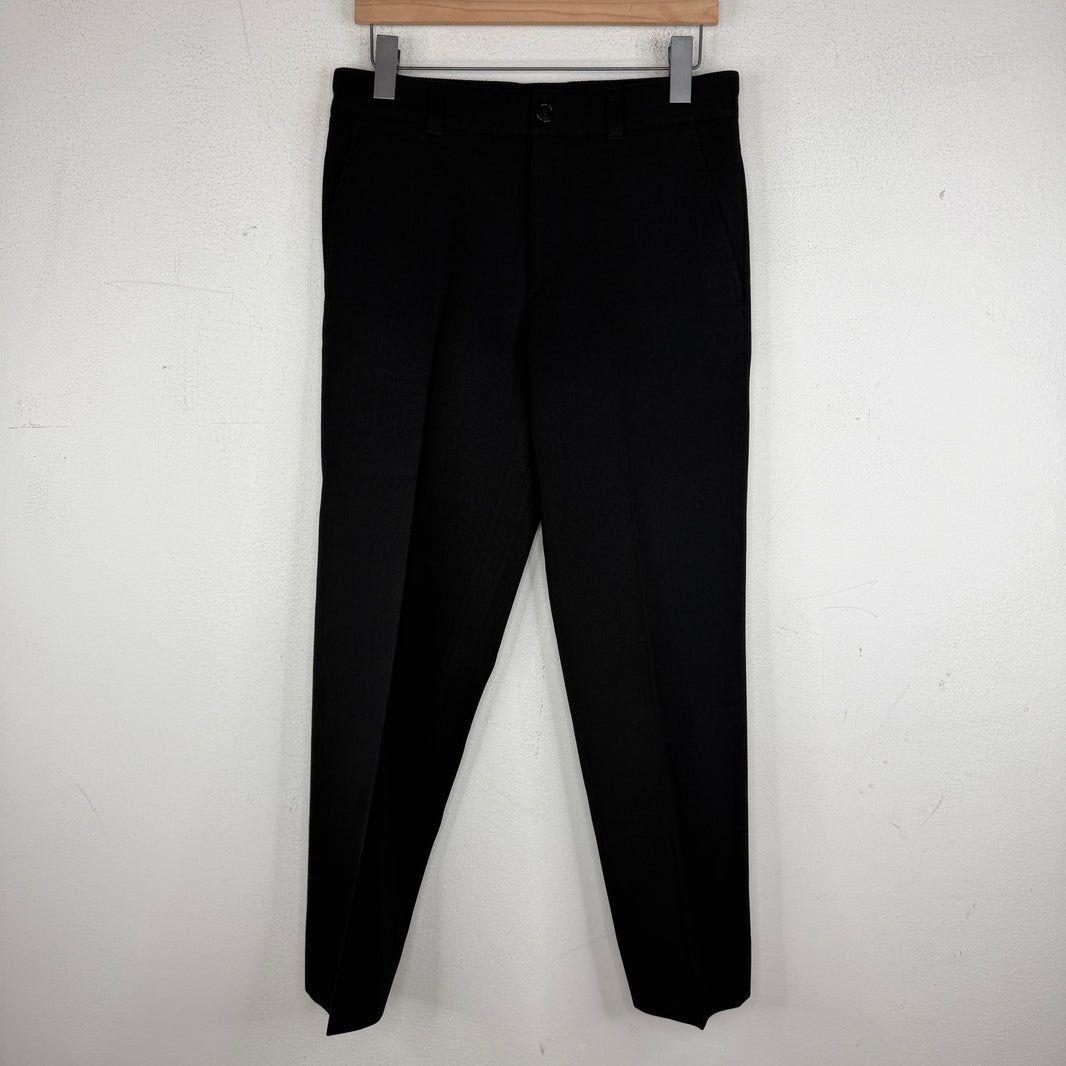 Dior Wool Twill Black Trousers