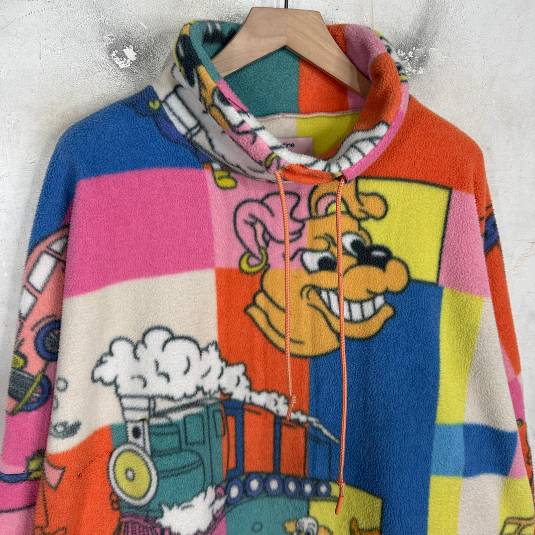 Martine Rose Comic Fleece Pullover