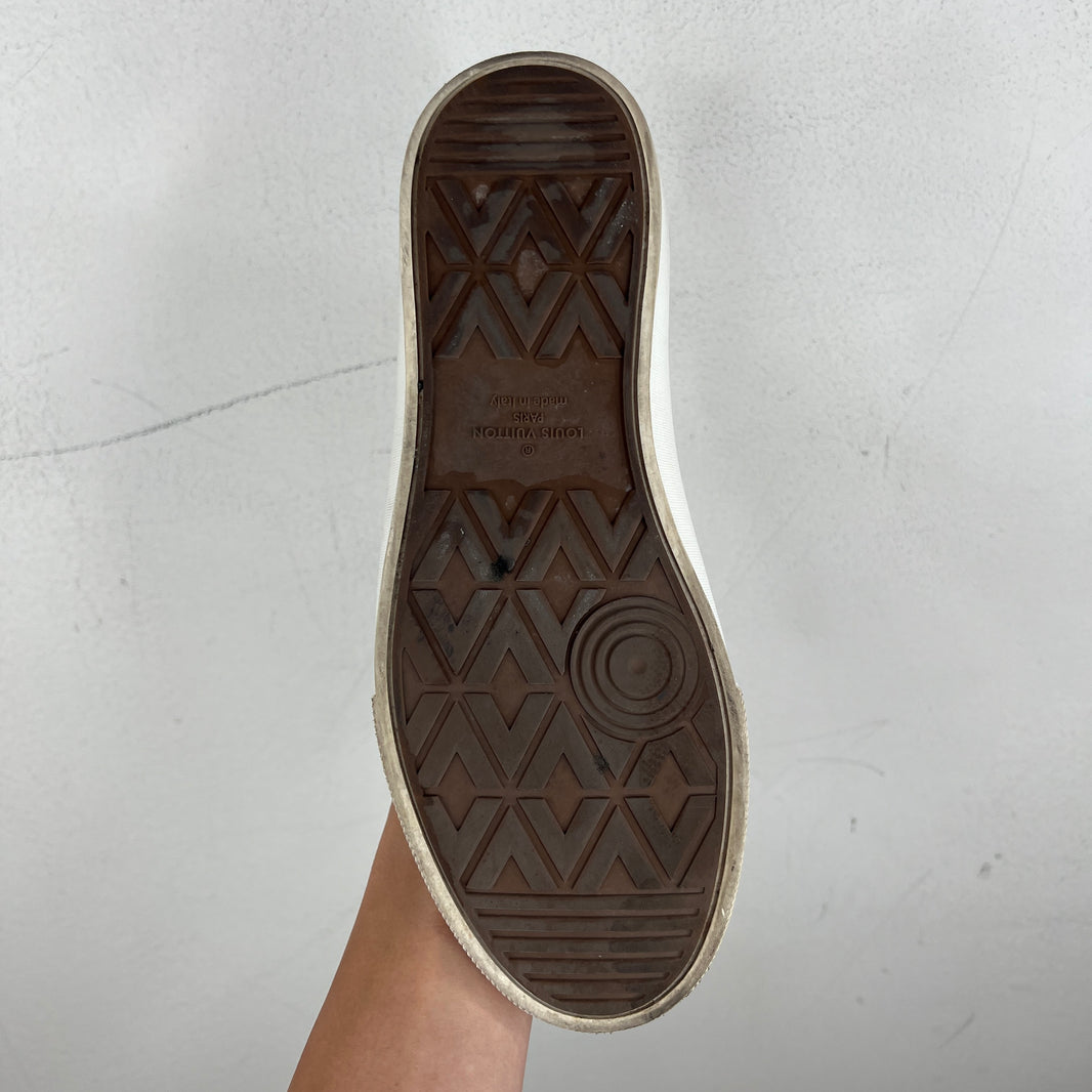 Louis Vuitton Monogram Trocadero Leather Sneakers