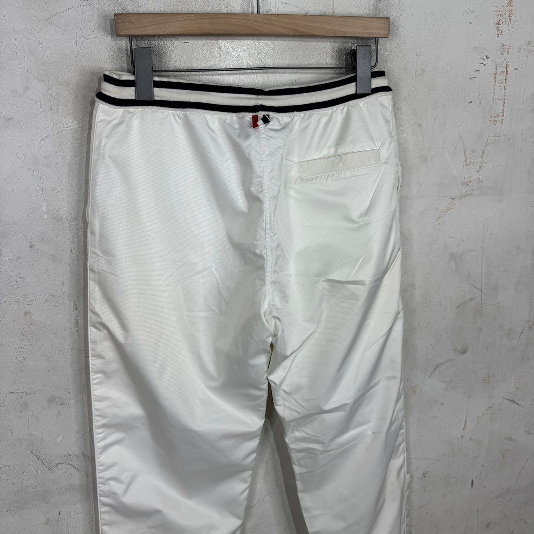 Thom Browne Ripstop White Track Pants