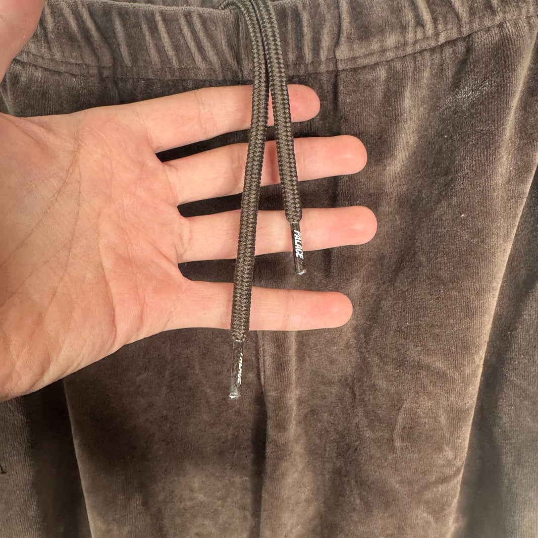 Palace Brown Velour Track Pants