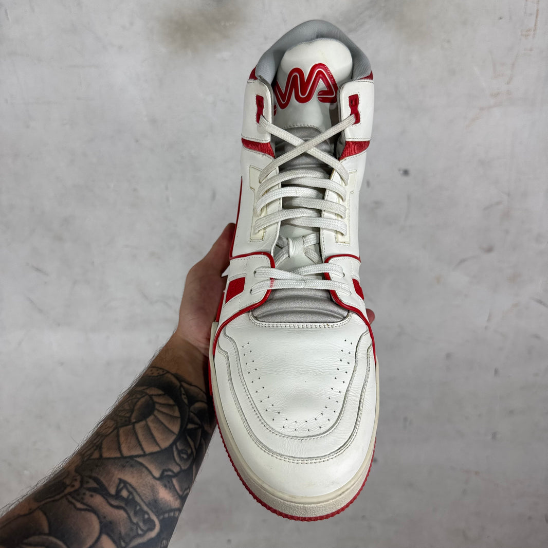 Louis Vuitton Red #54 Mid Trainers