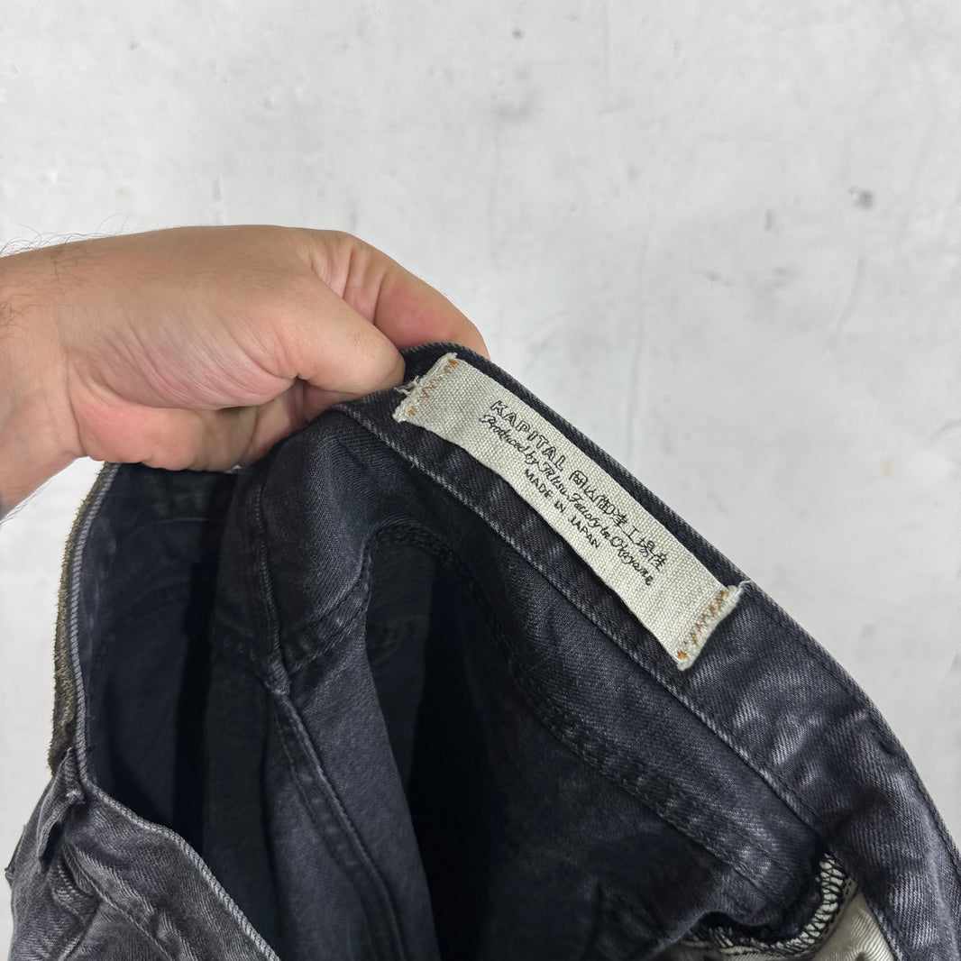 Kapital Plain Grey Jeans