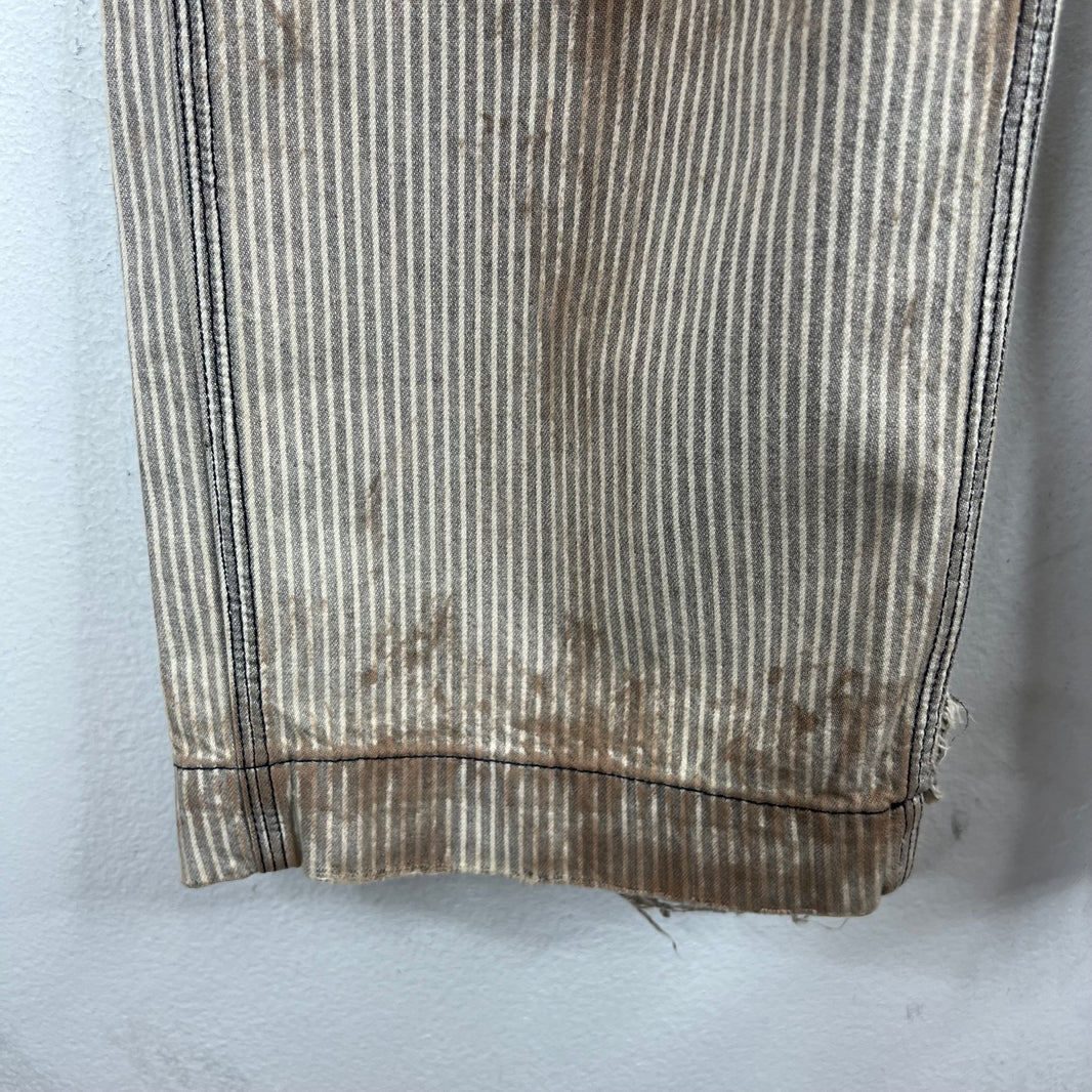ERD Shuji Hickory Distressed Carpenter Pants