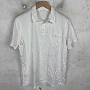 Prada White Polo Shirt