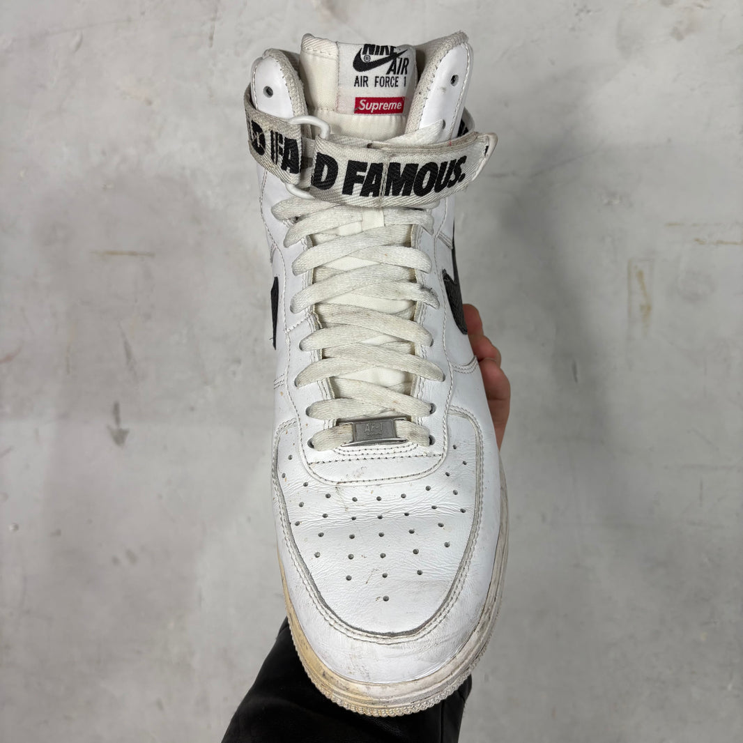 Supreme x Nike White Air Force 1 Highs