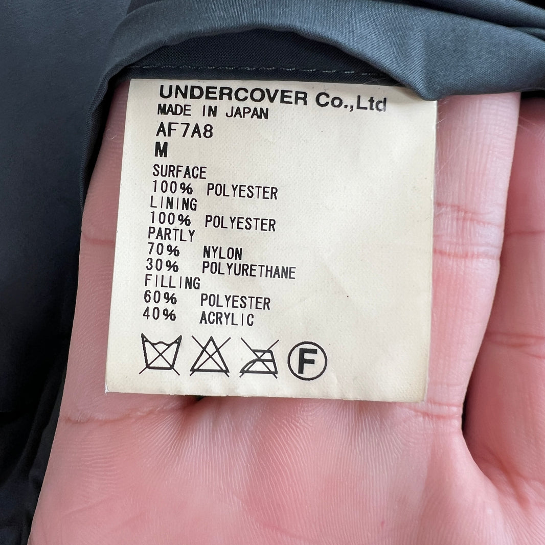 Undercover Gray Nylon Padded Blazer
