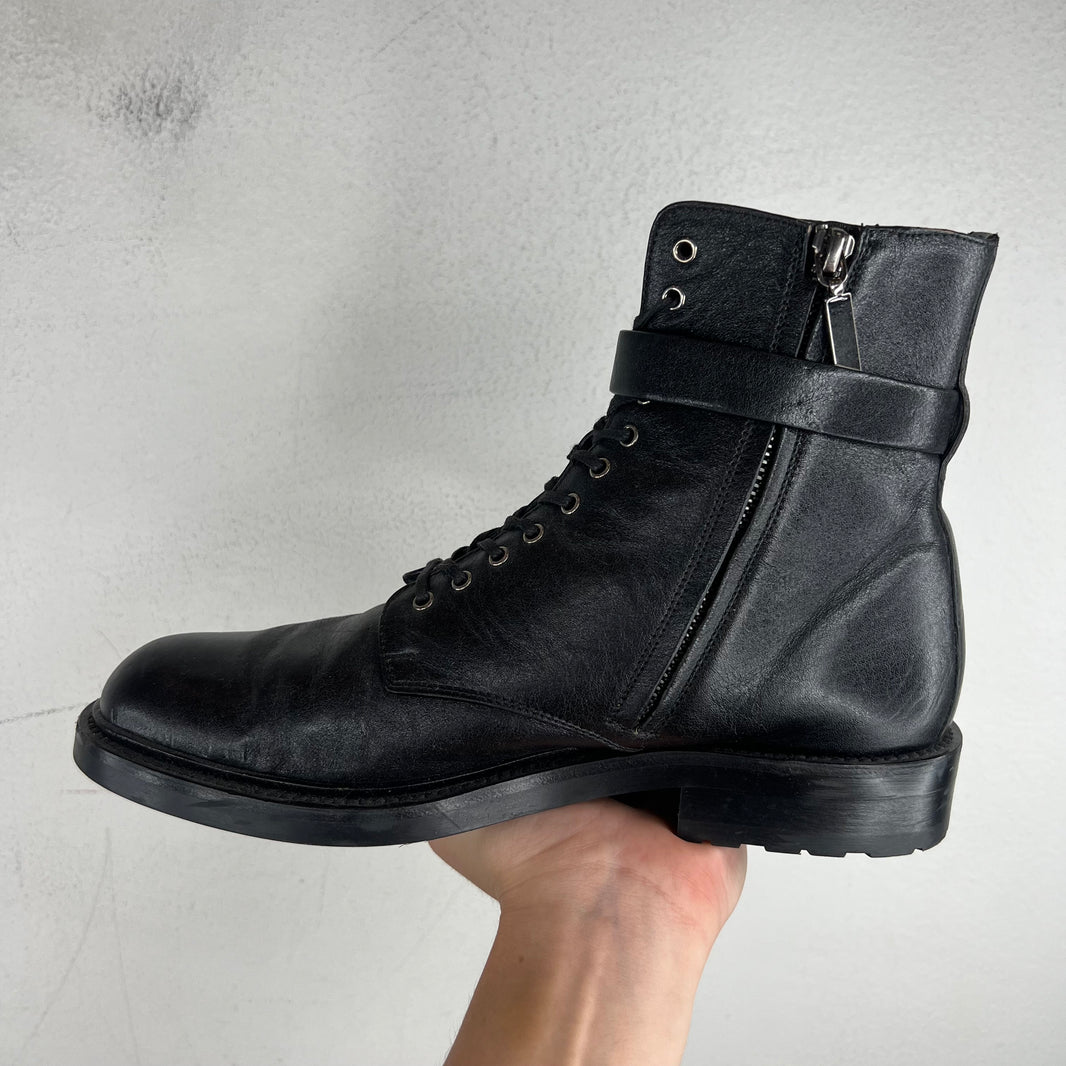Saint Laurent Strapped Army Boots