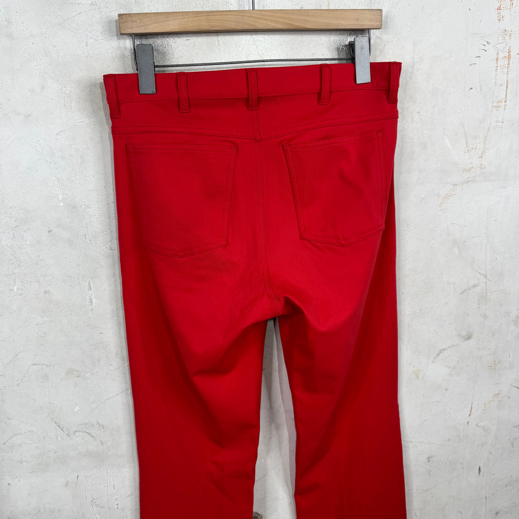 Marni Flared Red Trousers