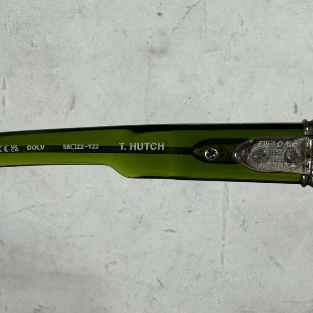 Chrome Hearts Translucent Green T.Hutch Sunglasses