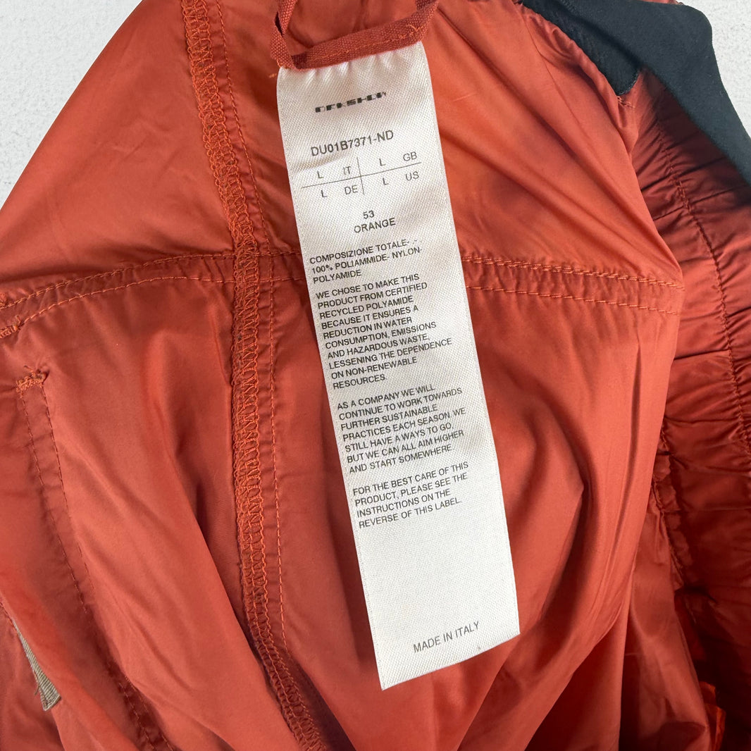 DRKSHDW Orange Creatch Cargo Pants
