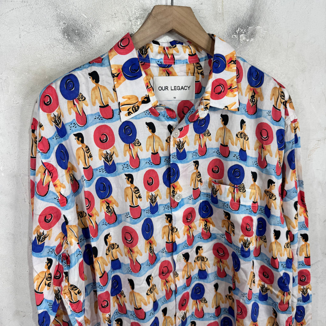 Our Legacy Patterned Beach L/S Shirt