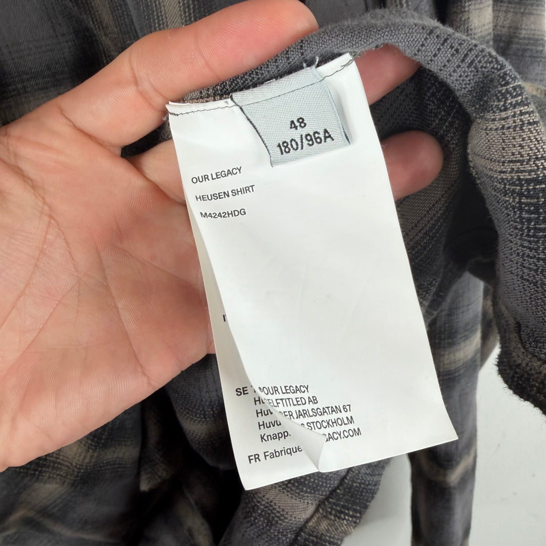 Our Legacy Heusen Flannel Shirt