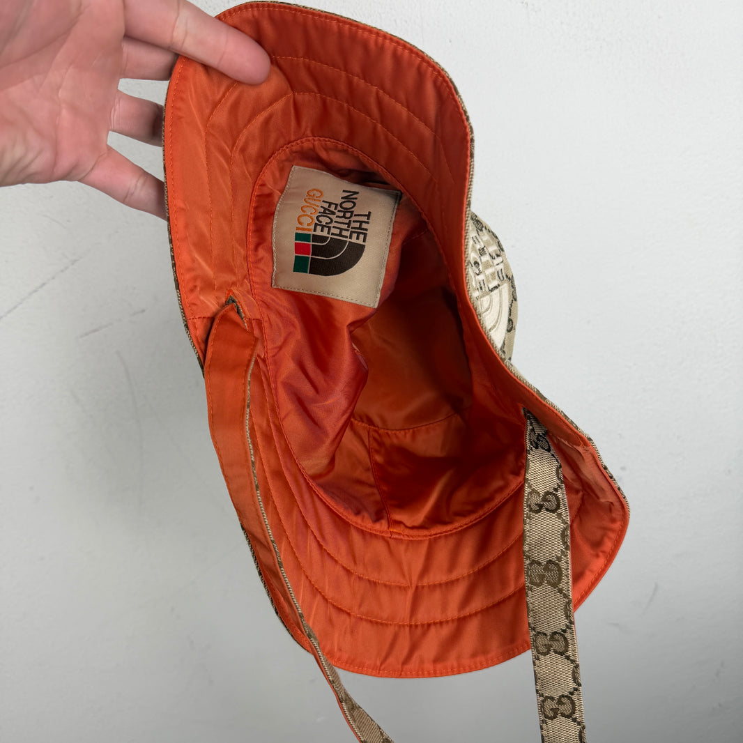 Gucci TNF Monogram Bucket Hat