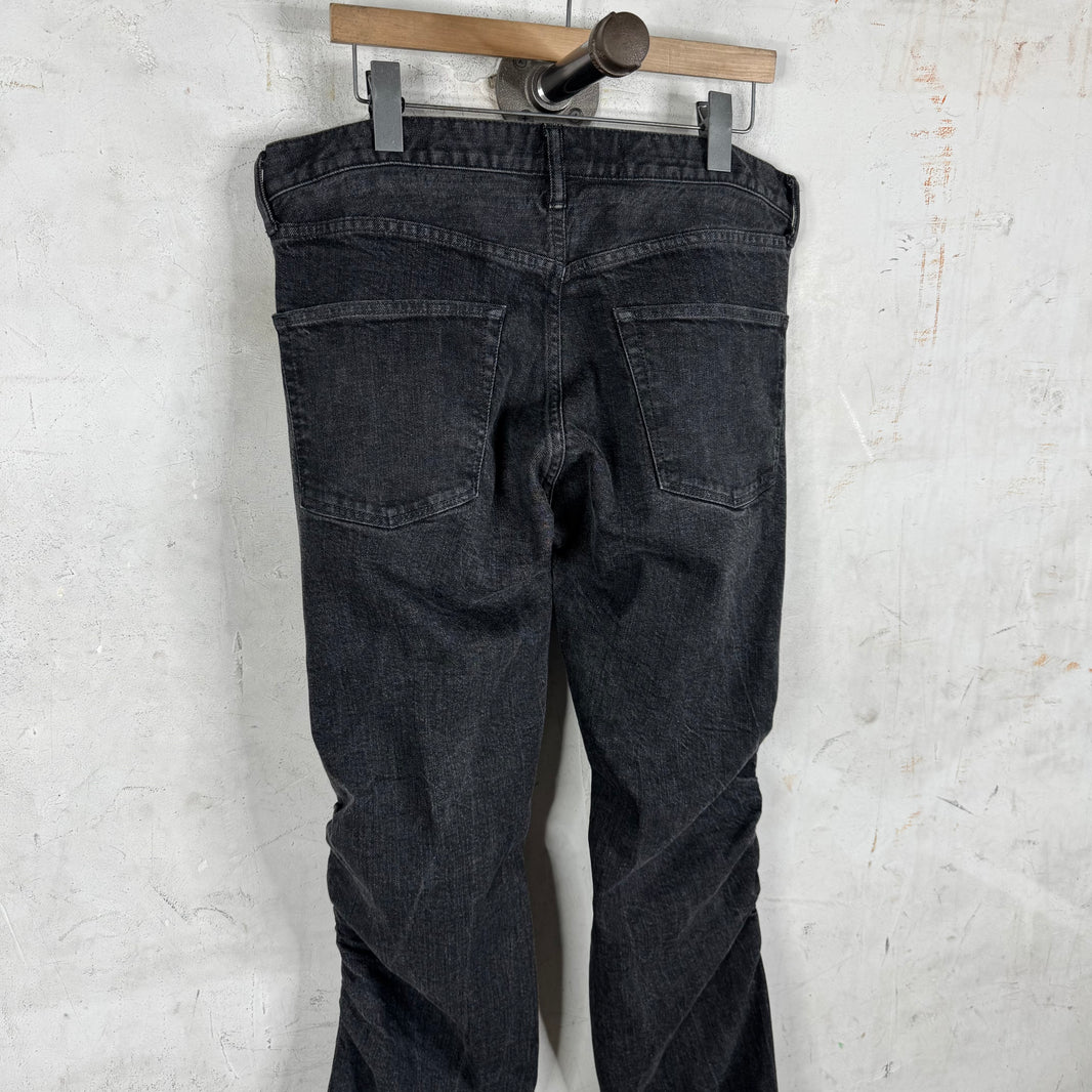 VLONE Black Stack Runway Jeans