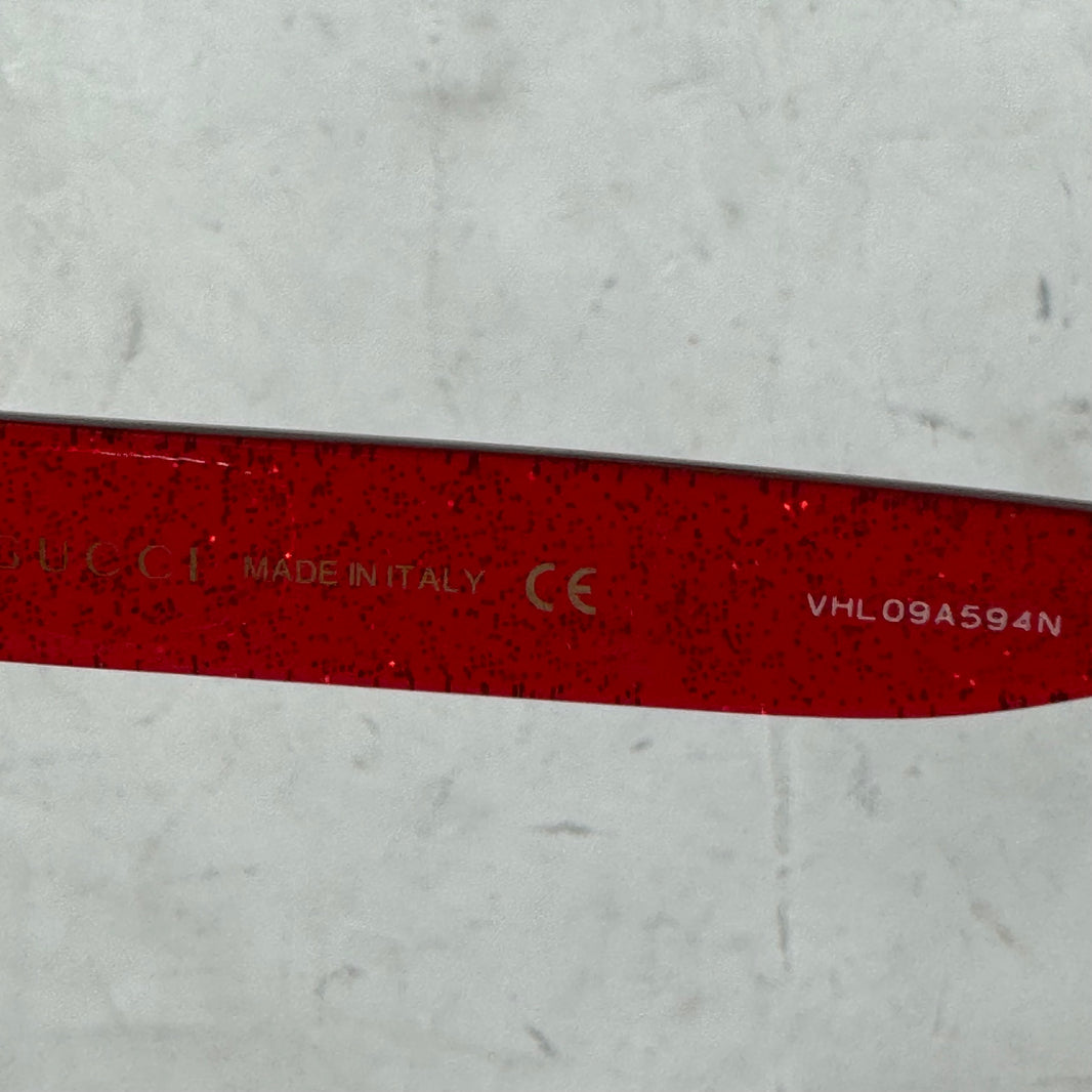 Gucci GG0034S Glitter Interlock Sunglasses