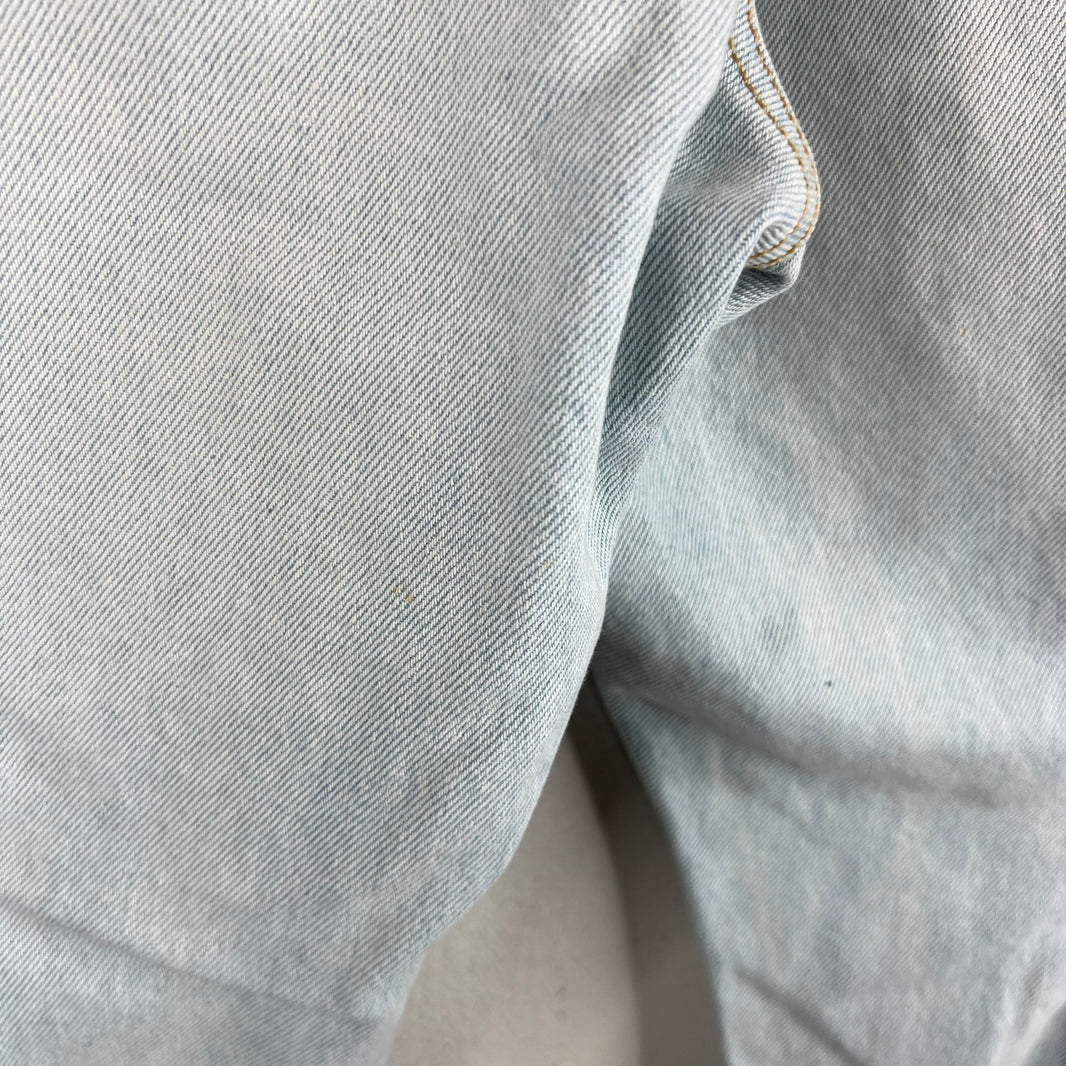 424 Cinched Blue Straight Leg Jeans