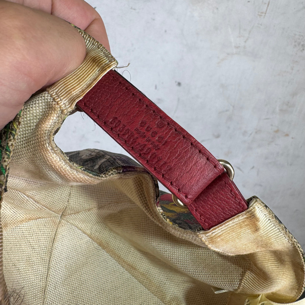 Gucci Floral Monogram Hat