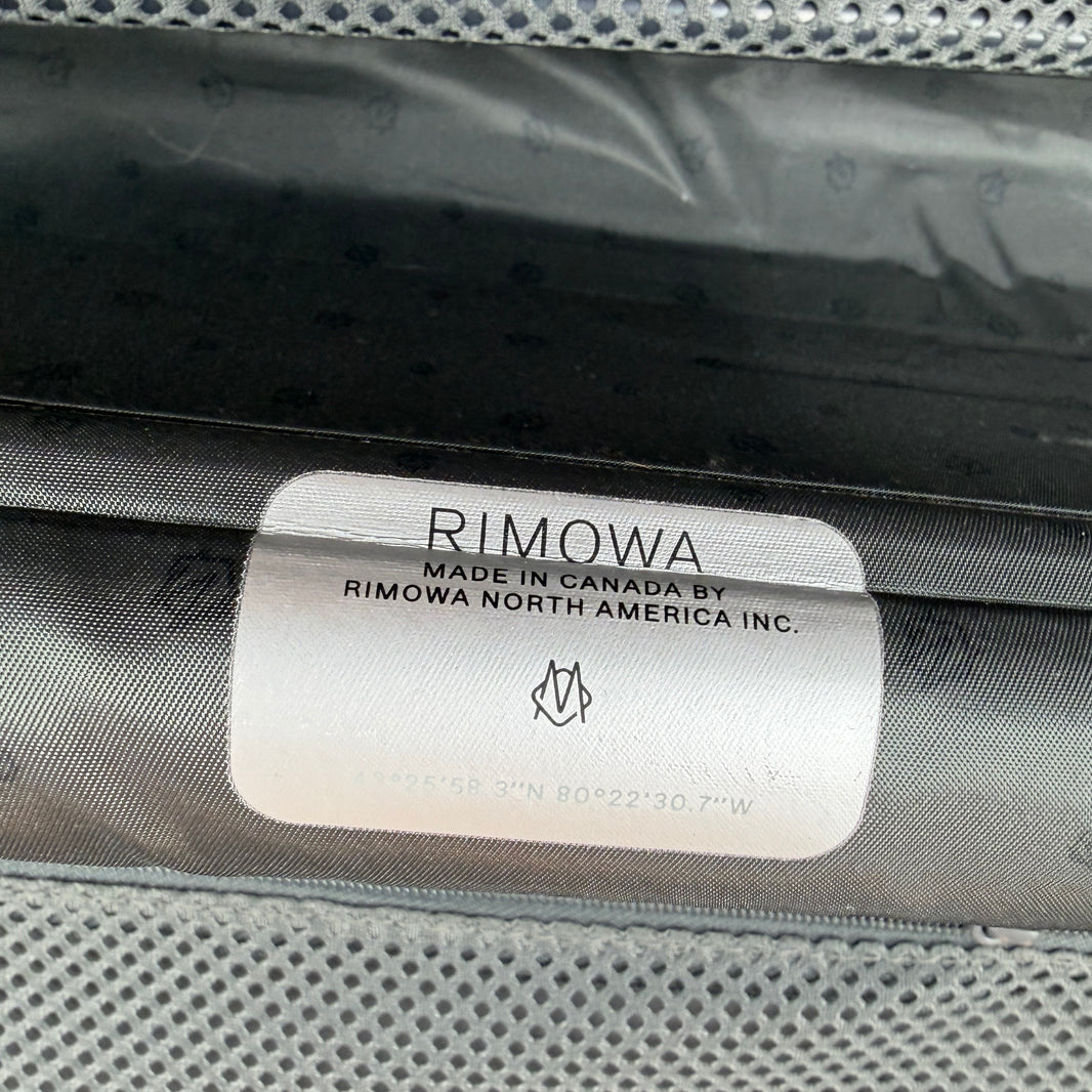 Rimowa Aluminum Large Check In Suitcase