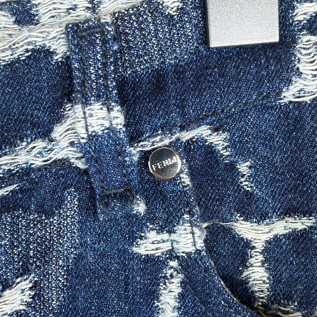 Fendi Monogram Carpenter Jeans