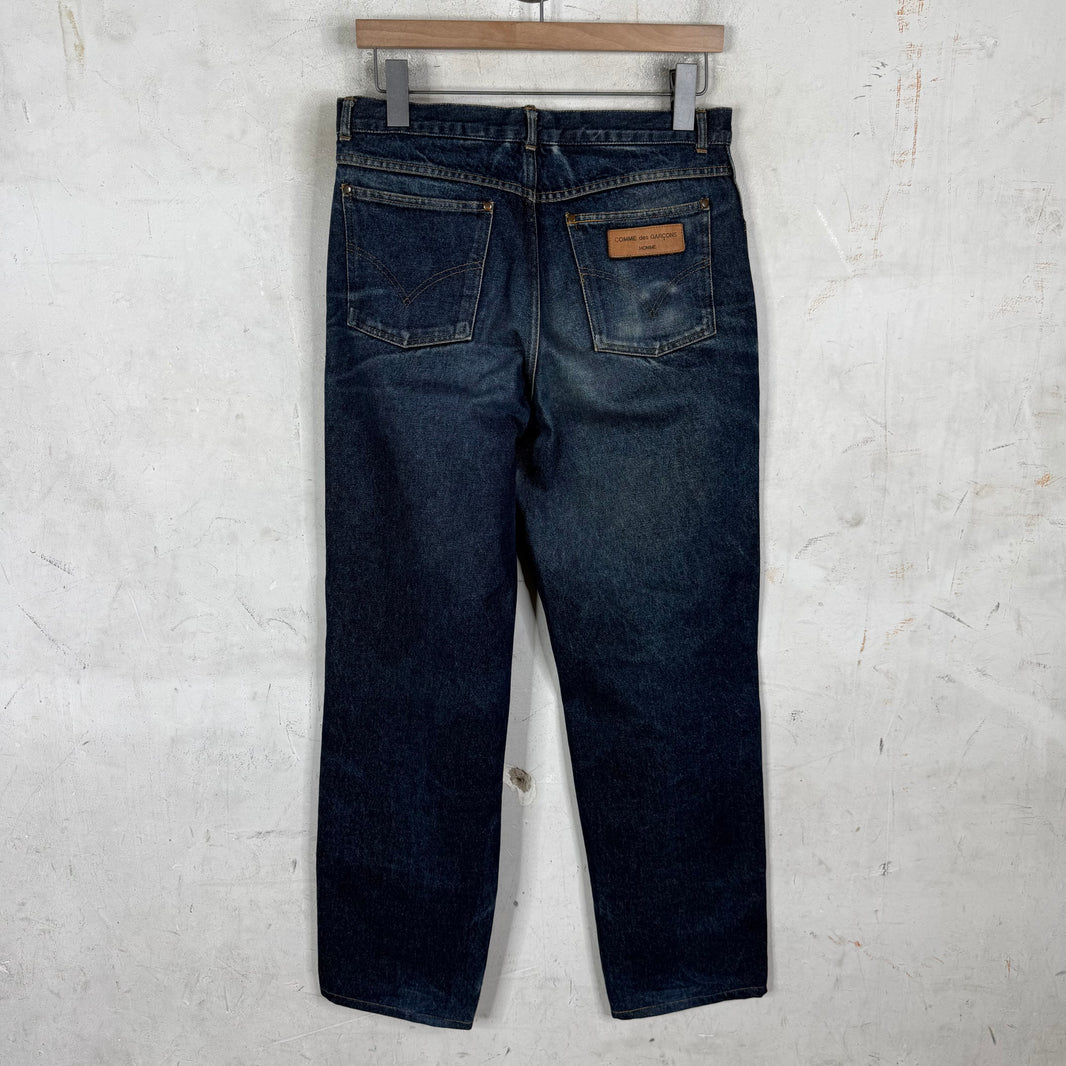 CDG Homme Washed Blue Jeans