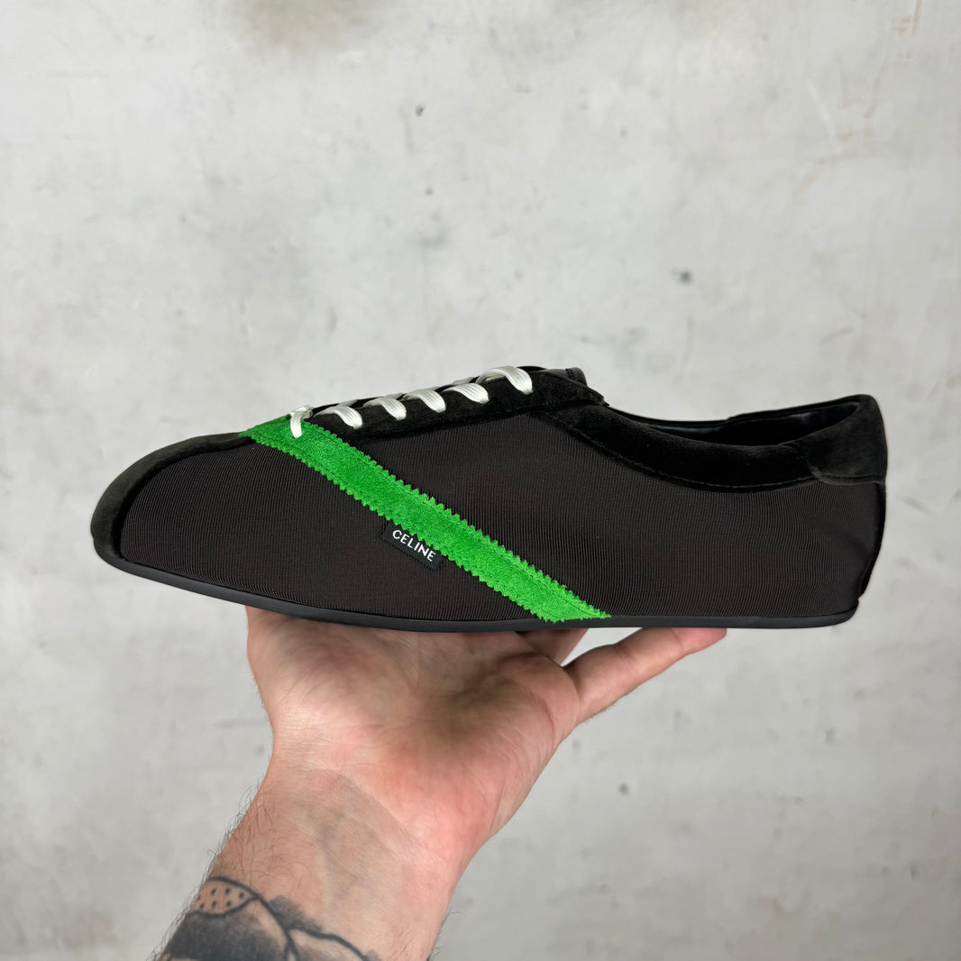 Celine Flat Velvet Sneakers