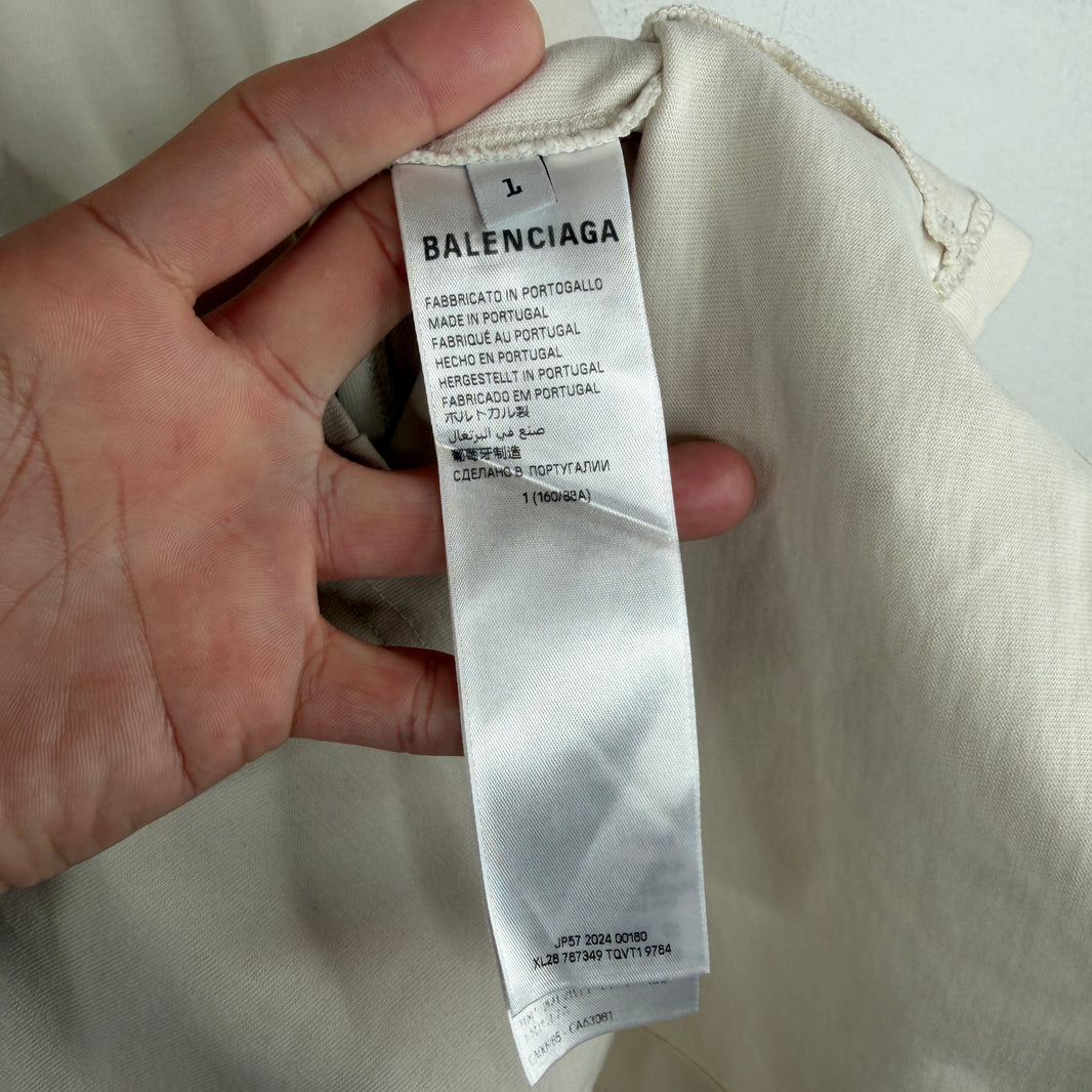 Balenciaga Metal BB Logo T-Shirt
