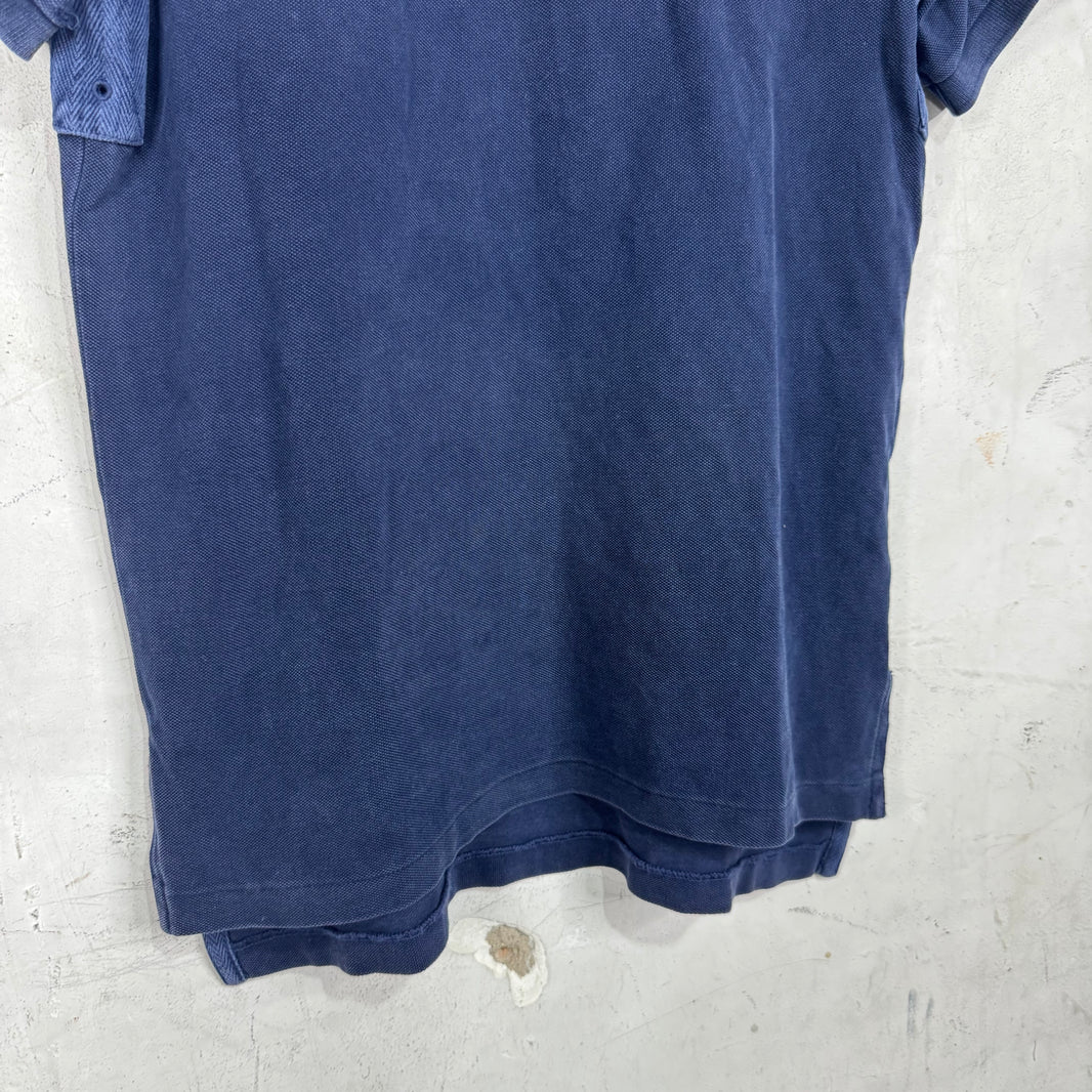 Ralph Lauren Navy/Orange Big Pony Polo