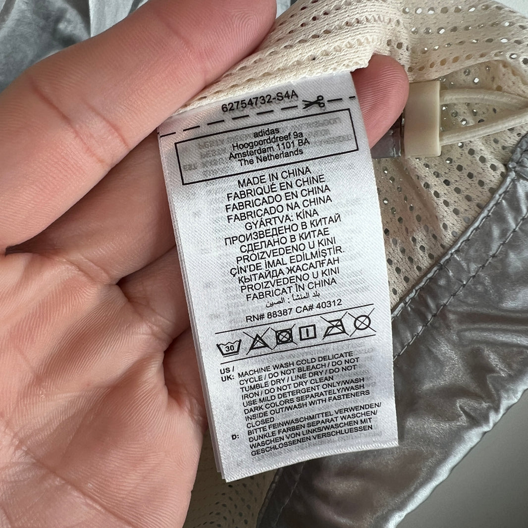 Wales Bonner Adidas Silver Zip Up Jacket
