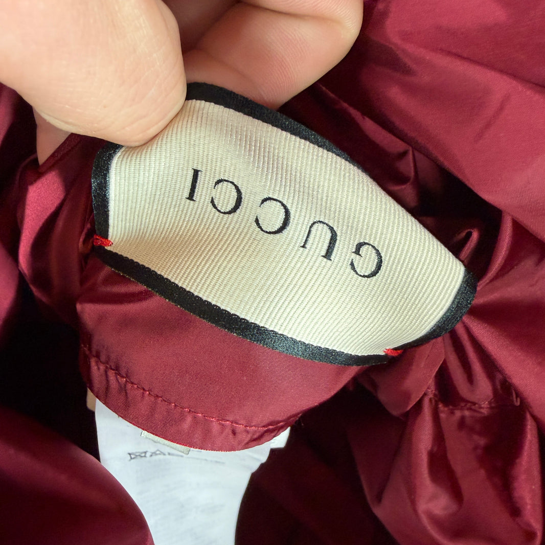 Gucci Stripe Down Puffer Jacket