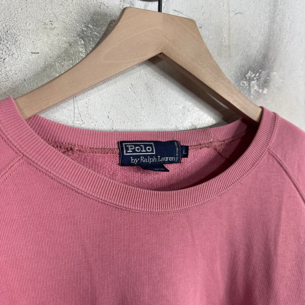 Ralph Lauren Pink Starfish Crewneck Sweater