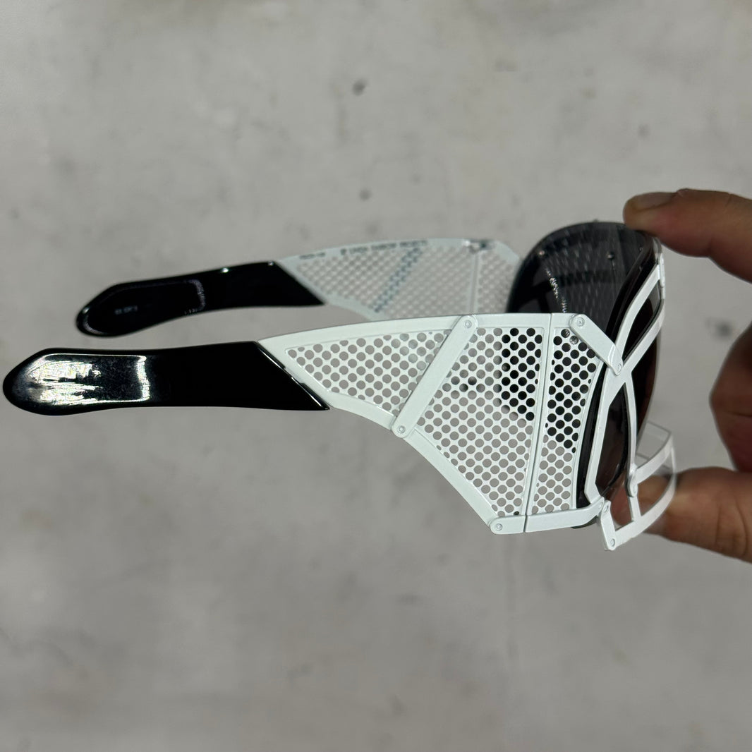 Linda Farrow x KTZ Football Shield Sunglasses
