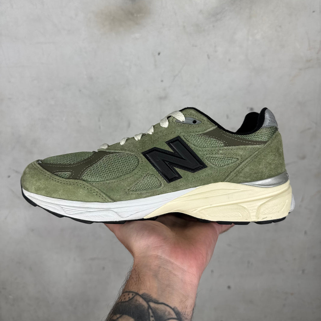 New Balance x JJJJound Olive 990's