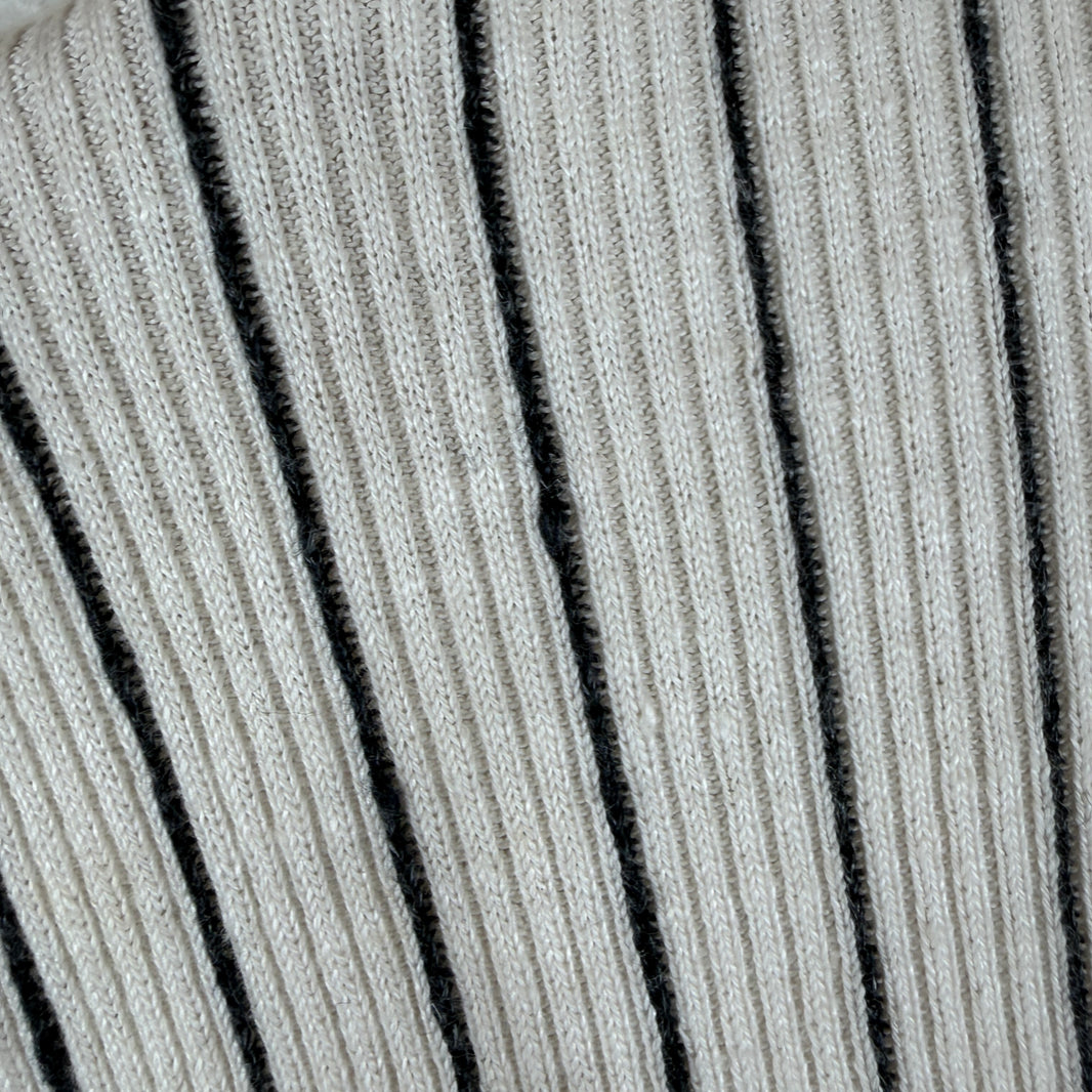 Bottega Veneta Striped Collared Sweater