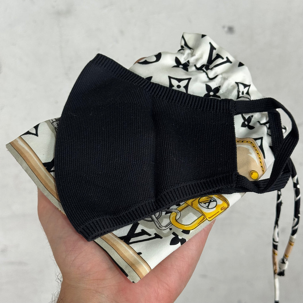Louis Vuitton Covid Logo Mask