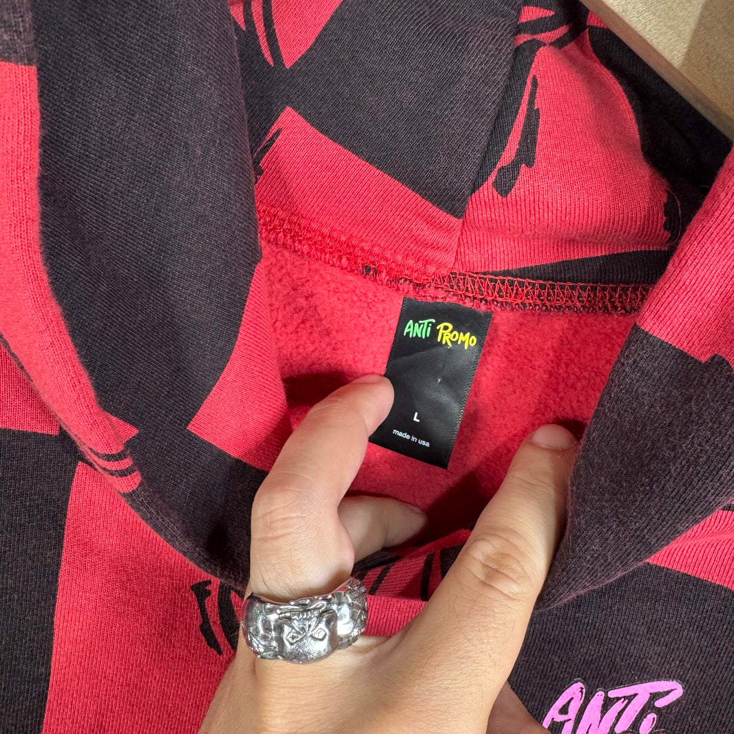 Matty Boy Red 99 Eyes Hoodie