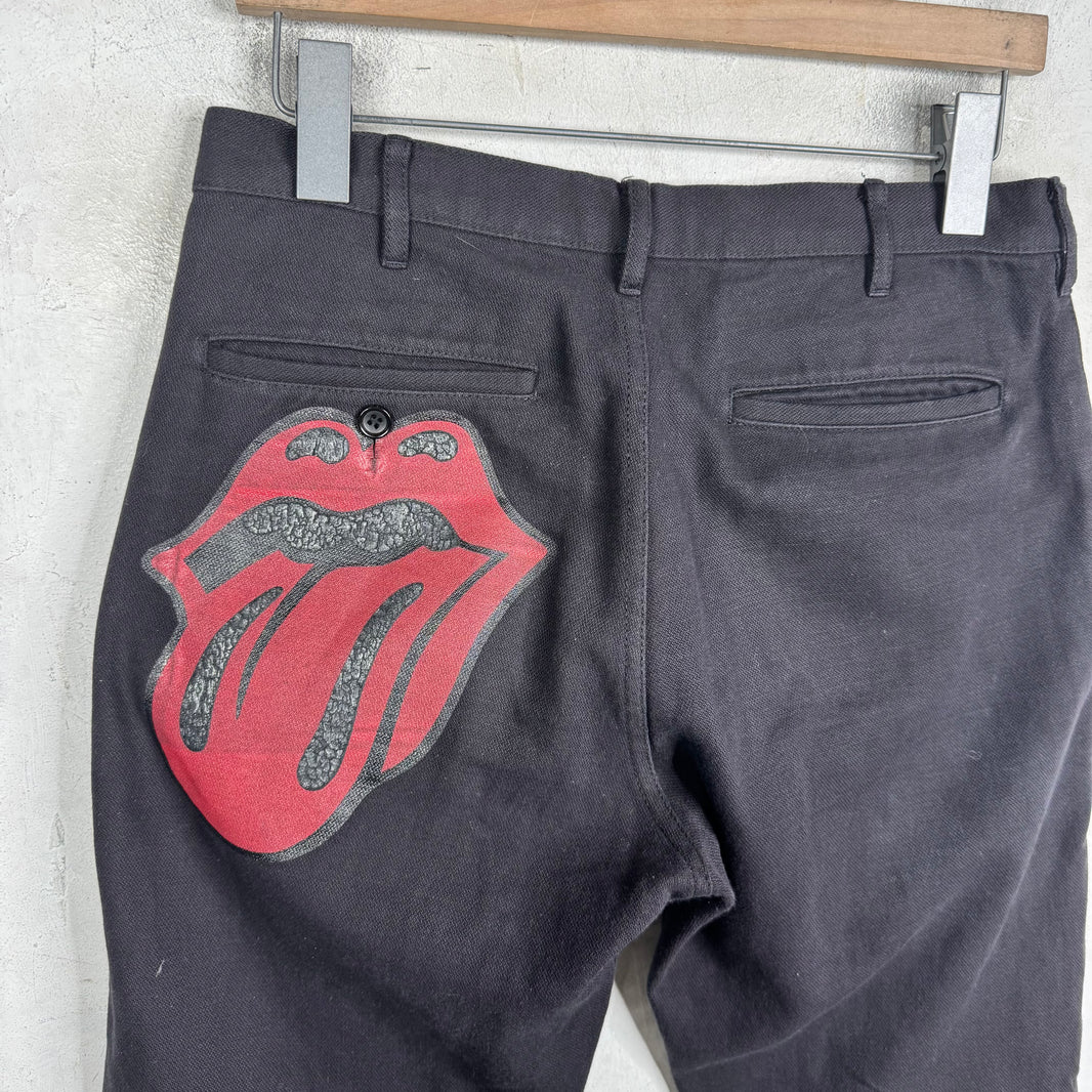 CDG Rolling Stones Trousers