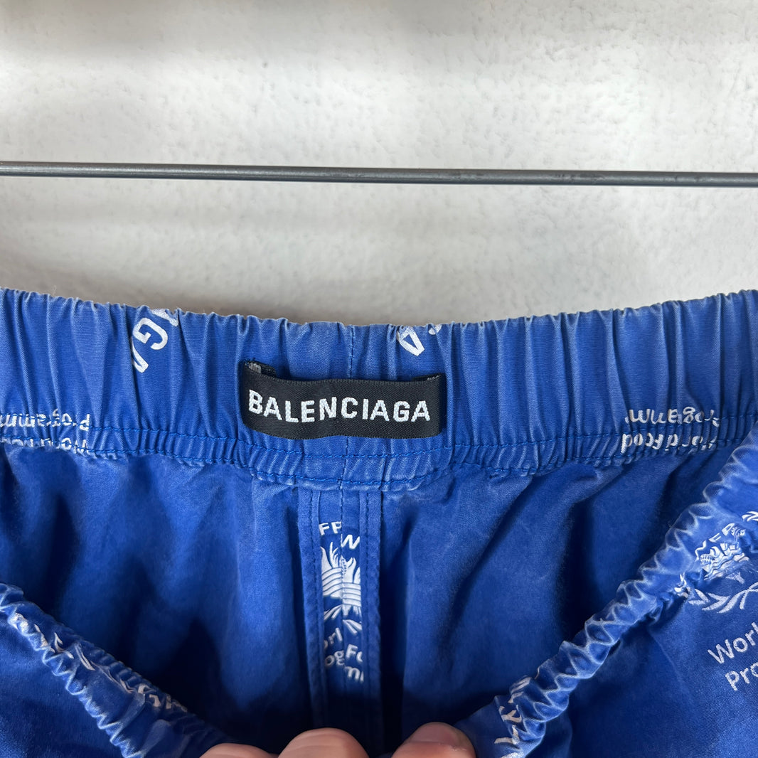 Balenciaga World Food Program Pajamas Pants