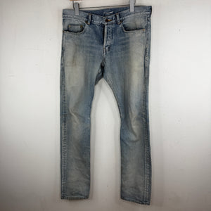 Saint Laurent Light Wash Repaired D18