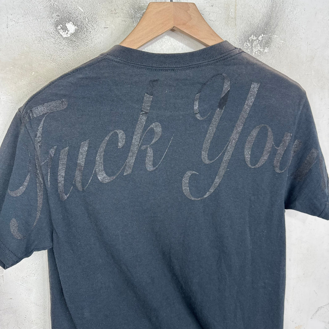4G Enjoy My Cock GFY Faded T-Shirt