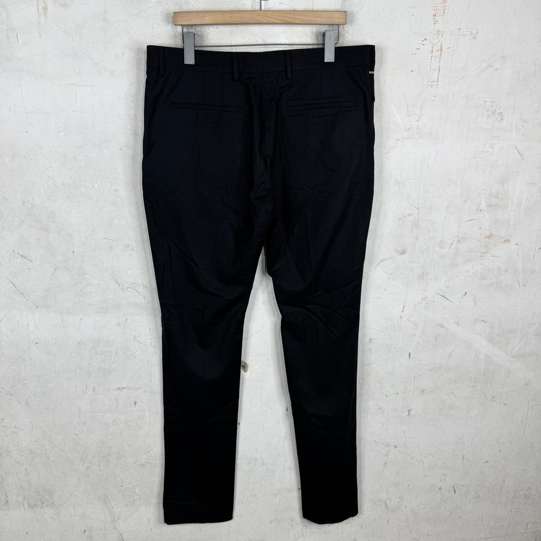 Louis Vuitton Staple Black Wool Trouser