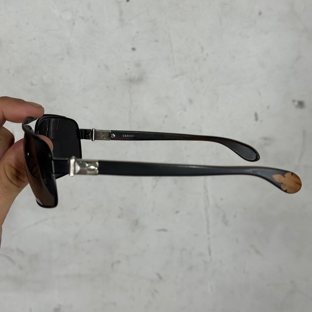 Chrome Hearts Penetration Wood Sunglasses