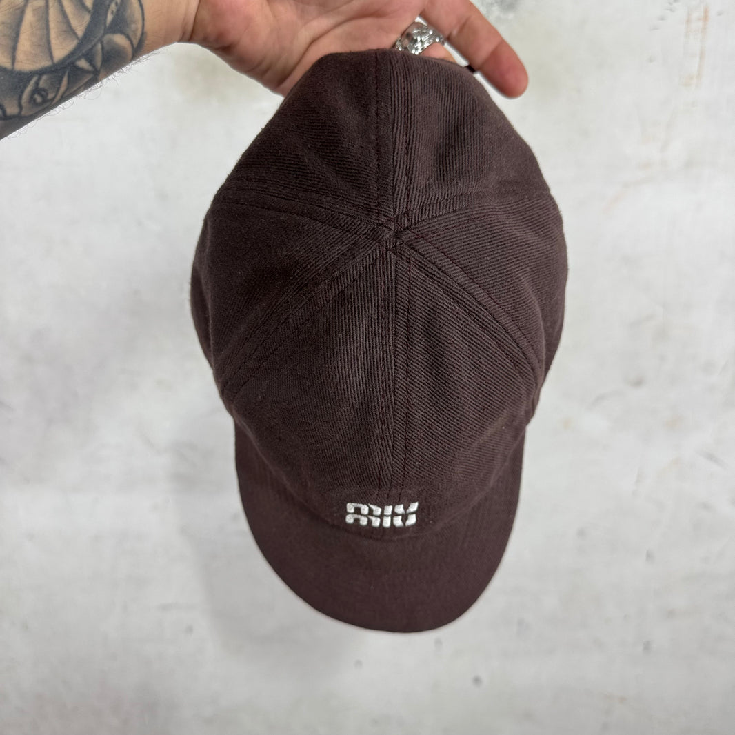 Miu Miu Foldable Logo Hat