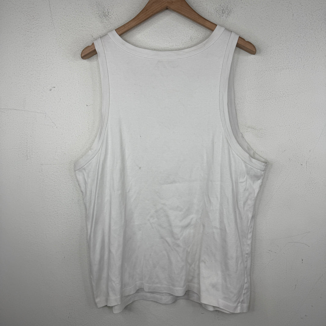 Prada White Badge Tank Top