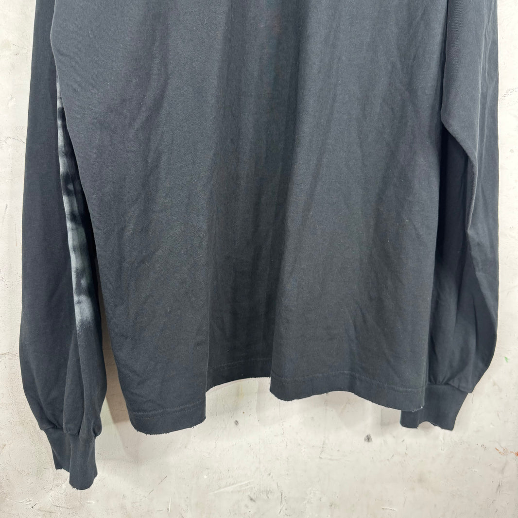 Balenciaga Sprayed Logo L/S T-Shirt