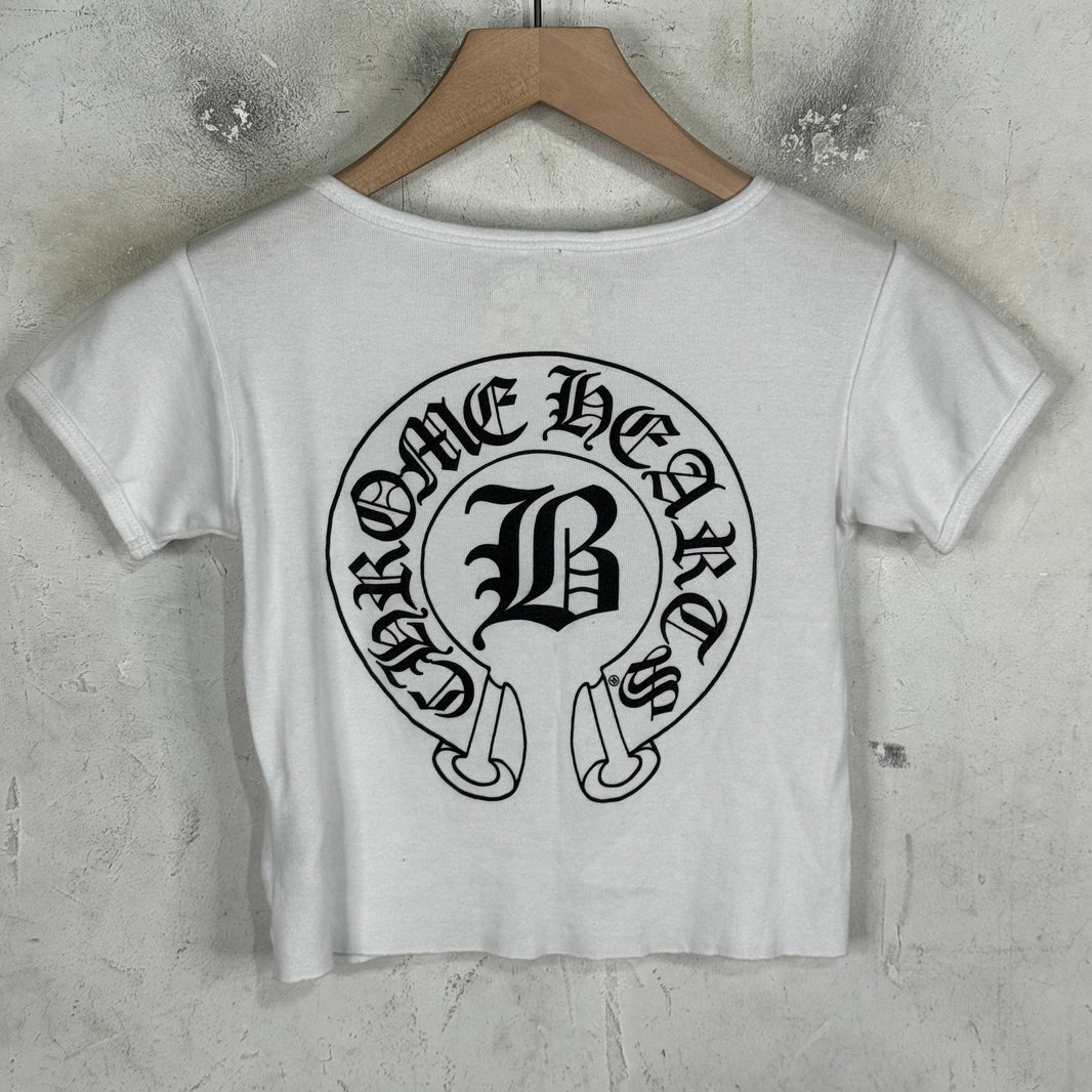 Chrome Hearts Bella Hadid Horseshoe Baby T-Shirt