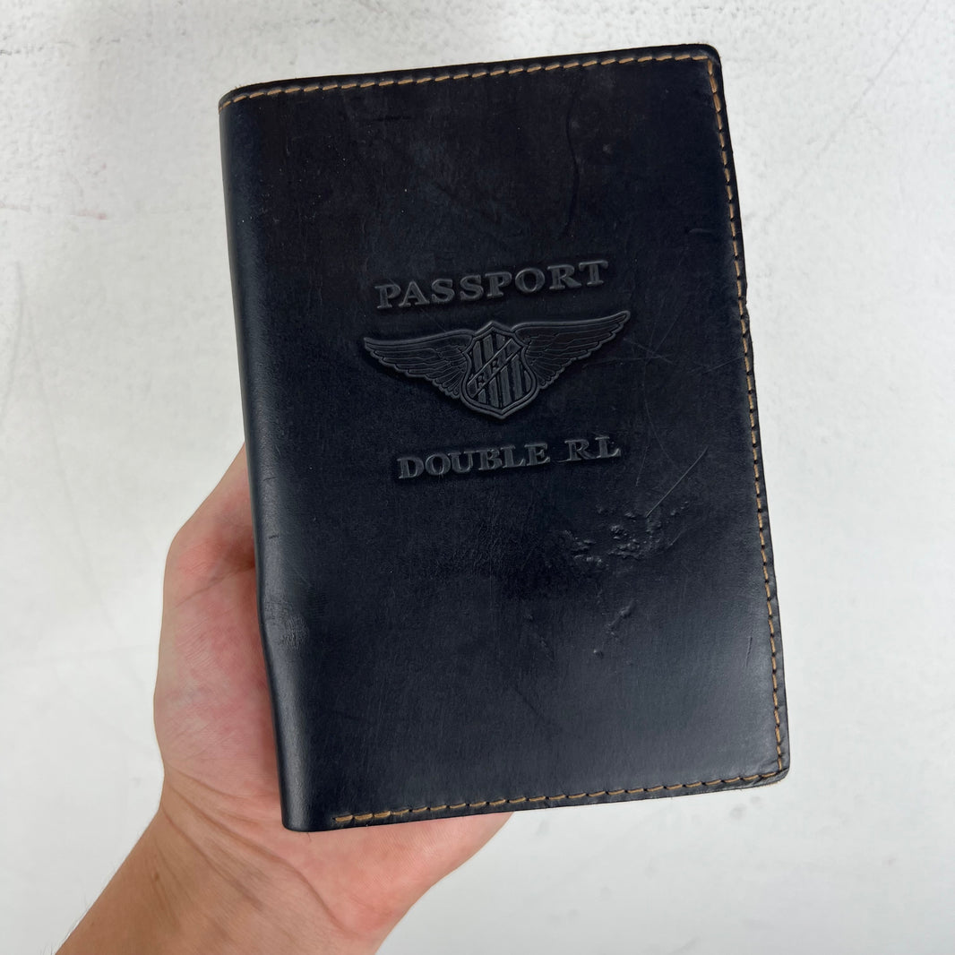 RRL Leather Passport Holder