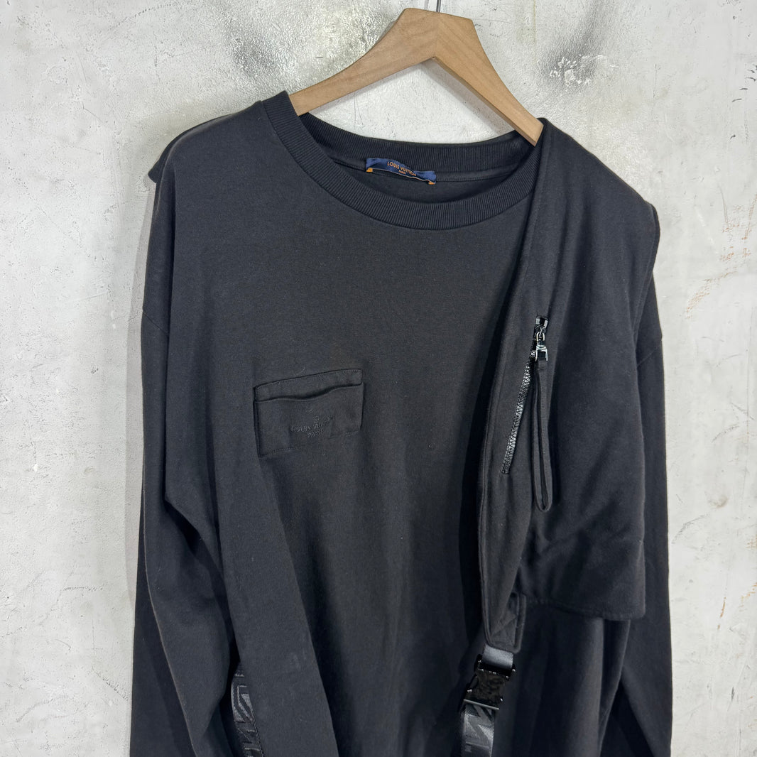 Louis Vuitton Harness Buckled Crewneck