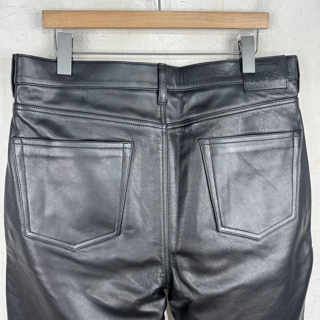 Stussy Soft Leather Shorts